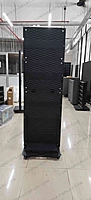 Foldable aluminium diecast indoor LED standee cabinet 640 x 1920 mm, front service – Lumina