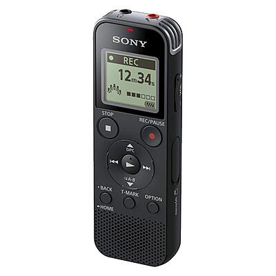 Sony ICD-PX470 Digital Voice Recorder – 4GB Storage | Clear Audio Recording | Compact Design | Black