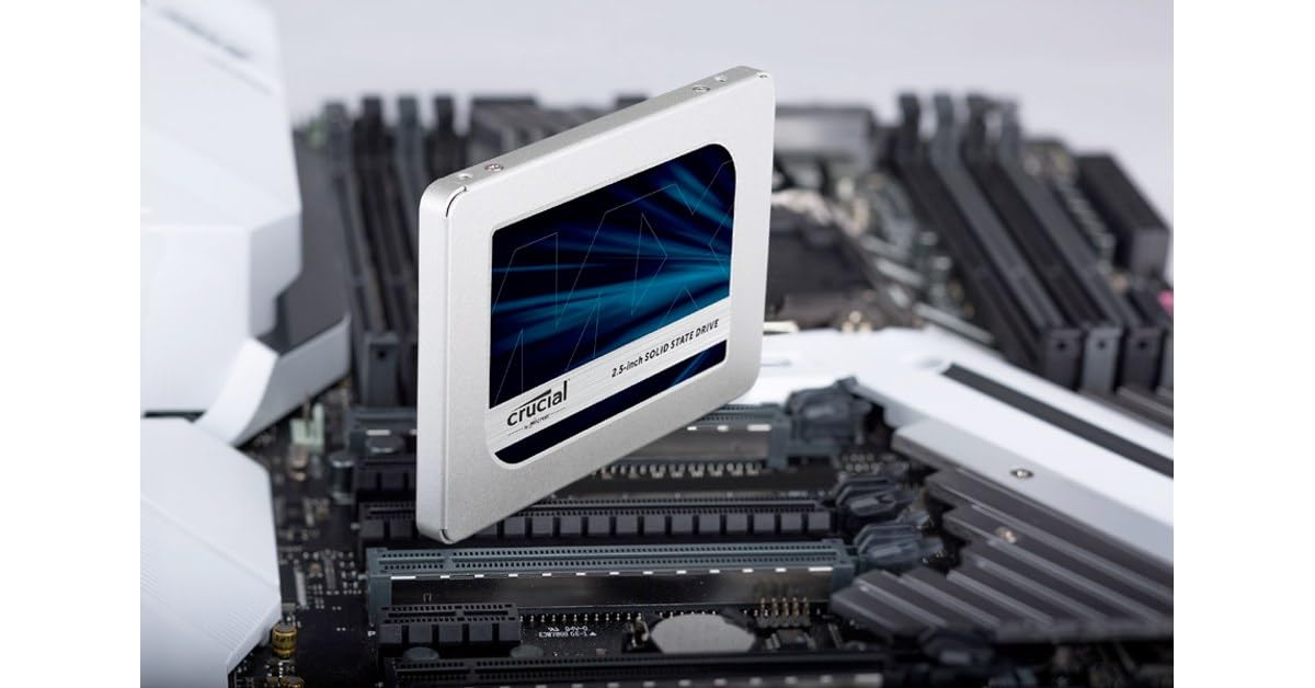 Open Box Crucial MX500 1TB SATA 2.5-inch 7mm Internal SSD (CT1000MX500SSD1)
