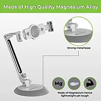Ultraprolink UM1085WHT Heavy Duty Table Top Stand For Tablets & Phones (White)