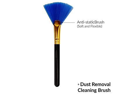 HAMMOK LENZA 3-in-1 Screen Cleaning Kit – Microfiber Cloth, Spray & Brush