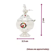 Decorative Peacock Kumkum chimizh