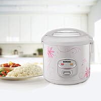 Borosil Pronto Deluxe II Rice Cooker, 1.8L