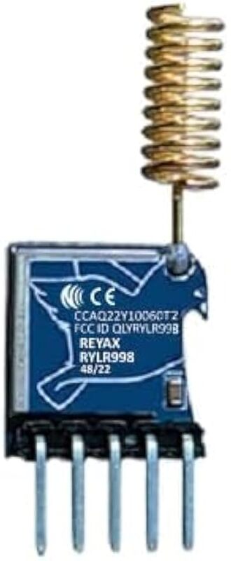 Reyax RYLR998 868/915MHz LoRa® Antenna Transceiver ModuleDIP Version