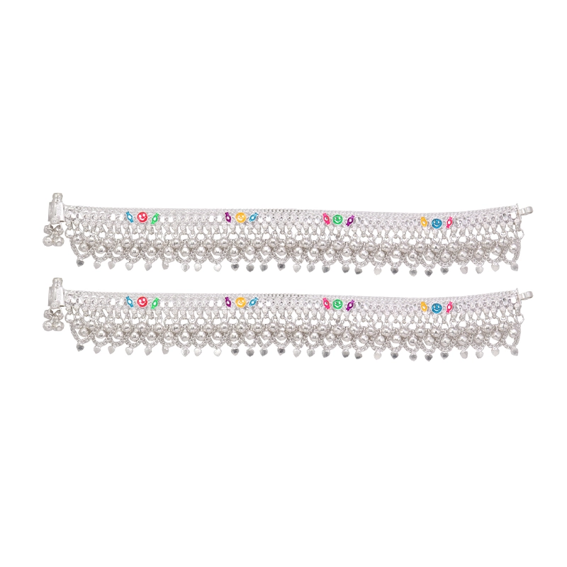 Silver Anklets for women/Kolusu/Chain model