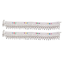 Silver Anklets for women/Kolusu/Chain model