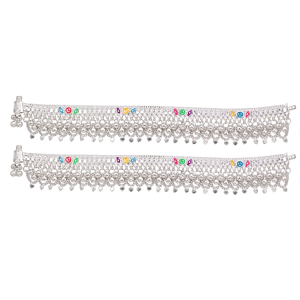 Silver Anklets for women/Kolusu/Chain model