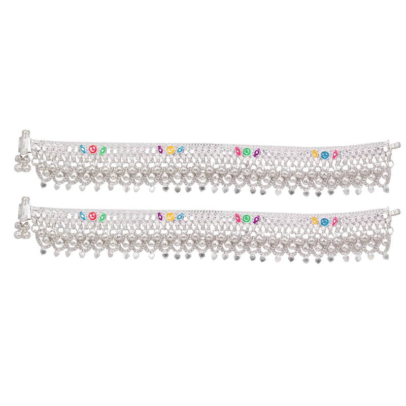 Silver Anklets for women/Kolusu/Chain model