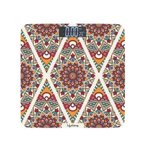 Lifelong Bloom LLWS54 Body Weighing Scale (Indian Cultural Series - Rajasthan Rural)