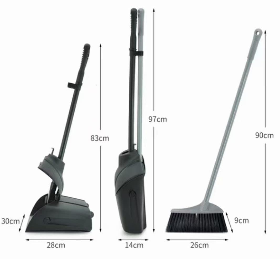 LOBBY DUST PAN WITH BRUSH BEST QUALITY