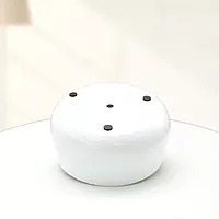 Pearl White Decorative Metal Planter