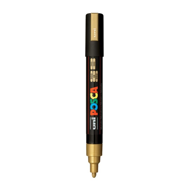 UNI POSCA MARKER - 5m GOLD UNI POSCA MARKER - 5m GOLD