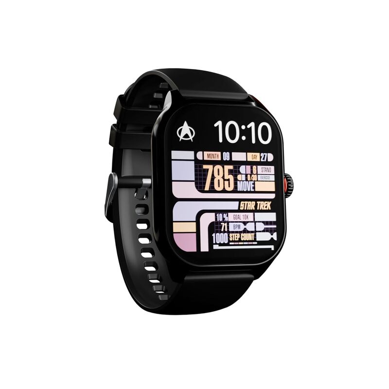 Just Corseca Signature Smartwatch – 2.01" TFT | Heart Rate Monitor | BLE 5.0 | Black