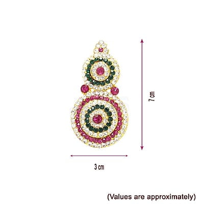 .God Ornament Gold Plated Multi Stone Hand&Leg with Namam, God Stone Ear .God Ornament Gold Plated Multi Stone Hand&Leg with Namam, God Stone Ear