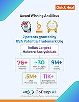 Quick Heal Antivirus Pro 2 Devices 3 Years AI Security for Windows PC