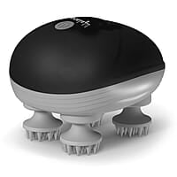 Lifelong Rechargeable Electric Head & Scalp Kneading Massager, 4 Speed Modes, Handheld Portable Head Massager for Hair Growth