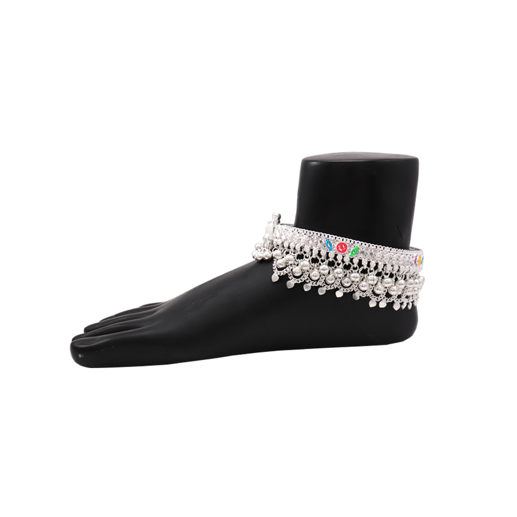 Silver Anklets for women/Kolusu/Chain model