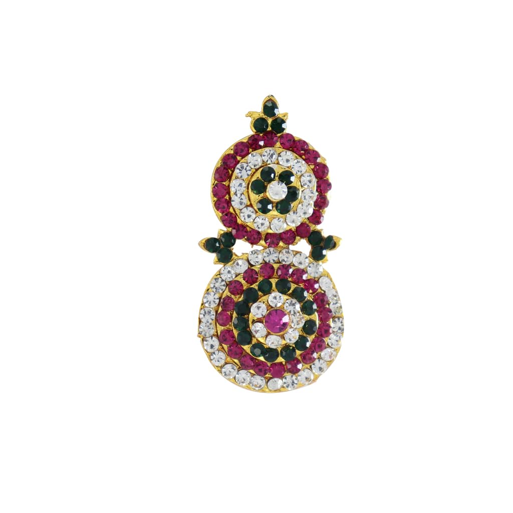 God Ornament Multi Stone Ear