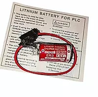 MAXELL ER3 3.6V 1100mAh Battery with Connector