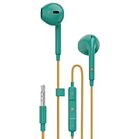 ZEBRONICS DC AQUAMAN edition BUDS 30 3.5mm stereo earphone with inline microphone for calling, volume control, multifunction button, 14mm drivers, stylish eartip design and 1.2 meter durable cable