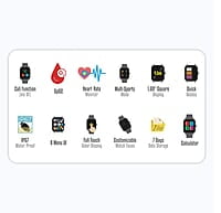 Zebronics Zeb-FIT380CH Calling Smart Watch