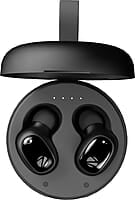 ZEBRONICS ZEB-SOUND BOMB 1 TWS Earbuds with BT5.0, Up to 12H Playback, Touch Controls, Voice Assistant, Splash Proof with Type C Portable Charging Case