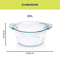 BOROSIL SS COOKFRESH TRI-PLY DEEP KADHAI WITH LID