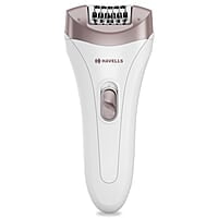 Havells FD5051 Epilator, Hair Removal for Women, Wet & Dry, Cordless, Rechargeable