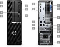 Refurbished Dell Optiplex 5080 SFF i5 10th Gen Desktop | 8GB/16GB RAM | 256GB/512GB SSD | W11