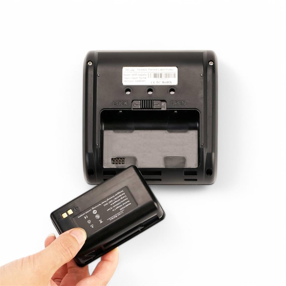 Atpos MD80 80mm 3-Inch Mobile Label Receipt Printer (Dual Mode) | USB+BT