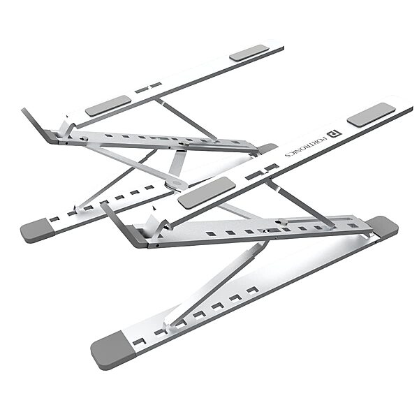 POR 1789 My Buddy K PRO Portable Laptop Metal Stand – Multi-Level | Silver | 1 Year Warranty