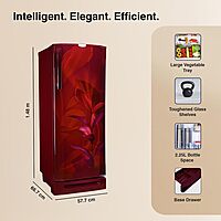 Godrej 234 L 3 Star 24 Advanced Capillary Technology Direct Cool Single Door Door Refrigerator