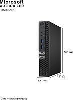 Refurbished Dell Optiplex 3040 MFF i3 6th Gen Desktop | 8GB/16GB RAM | 256GB/512GB SSD | W11