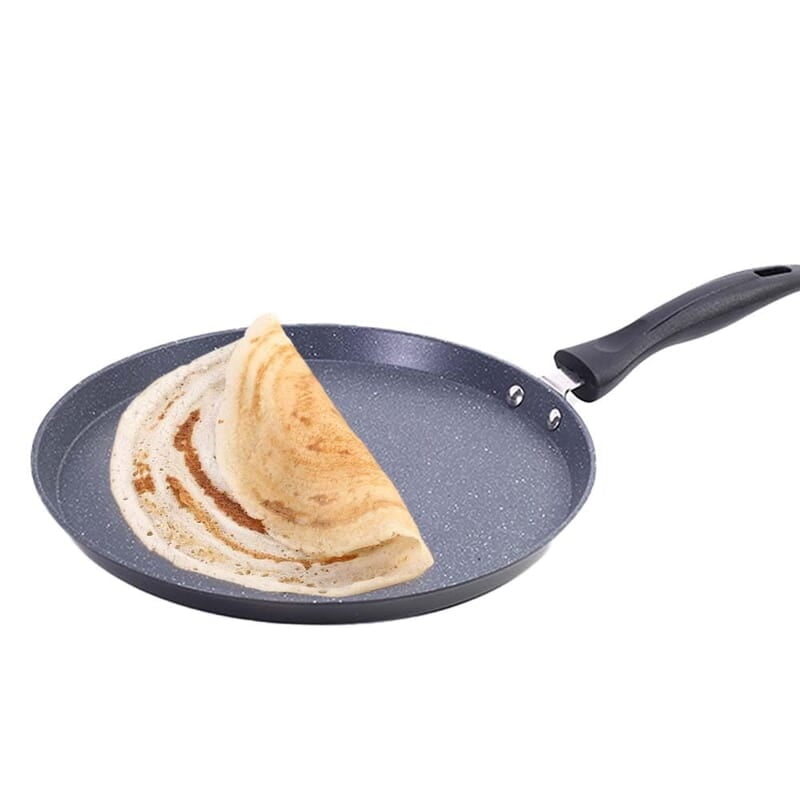 Wonderchef Duralite Die-cast 28 cm Dosa Tawa 5 Layer Healthy Duramax Non-Stick Coating