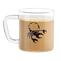 Borosil Classic Scorpio Mug, 305ml, Transparent