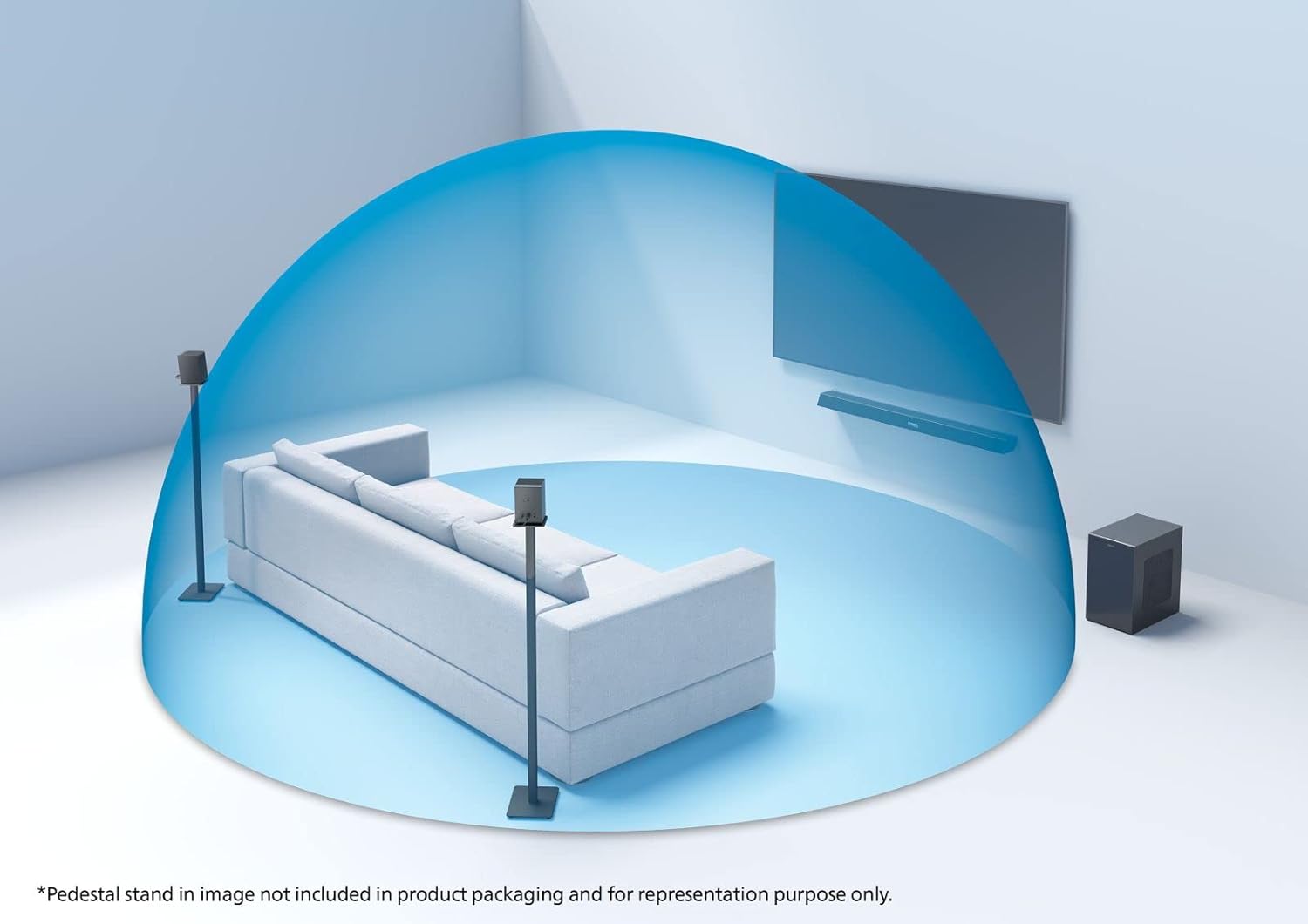 Philips Soundbar TAB8967 7.1 Ch (5.1.2) Real Surround, Dolby Atmos, Wireless Subwoofer, UP-Firing Speakers, Wireless Rear Speakers, AI Voice Assistant, 780W (Black) Philips Soundbar TAB8967 7.1 Ch (5.1.2) Real Surround, Dolby Atmos, Wireless Subwoofer, UP-Firing Speakers, Wireless Rear Speakers, AI Voice Assistant, 780W (Black)