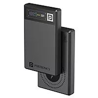 Portronics MagClick 10K – 15W Wireless 10000mAh (Beige) is a sleek power bank that offers fast wireless charging, compact design, and high capacity, perfect for on-the-go charging needs.