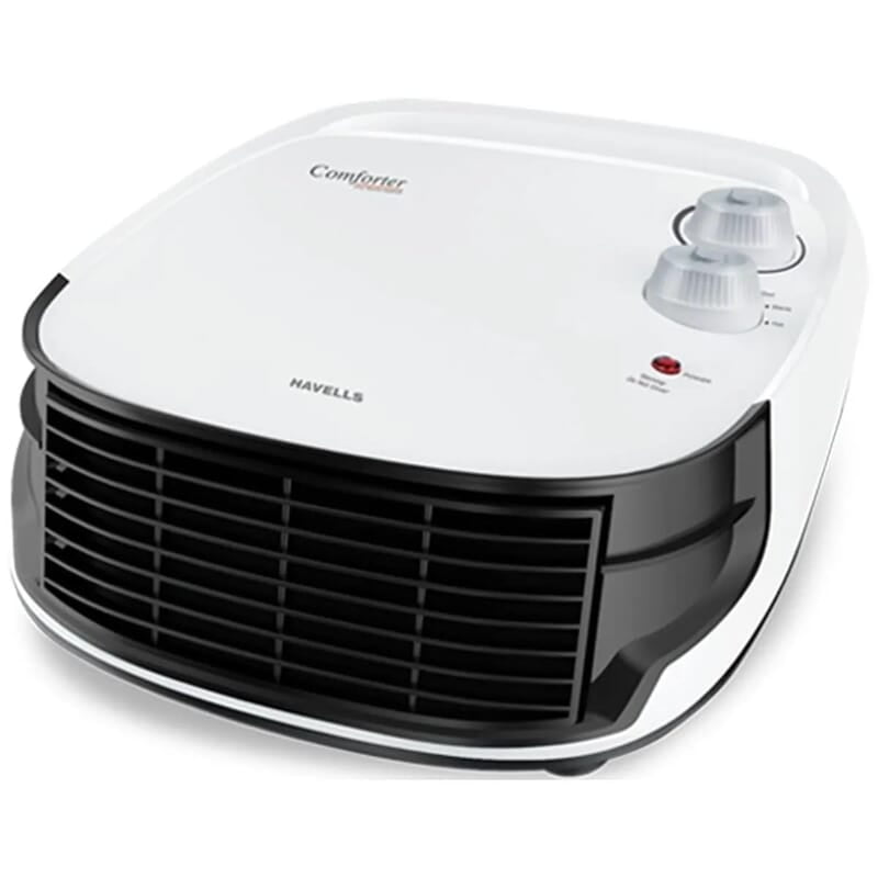 Havells Comforter Room Heater 2000 Watt with Overheat Protection, Adjustable Thermostat Control Knob