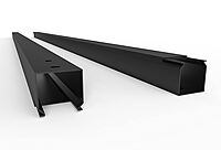 60mm X60mm X100cm PVC Black Cable Ducts/Trays