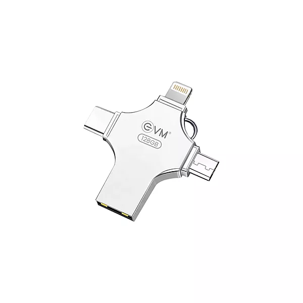 EVM 128GB Enstore 4 in 1 USB 3 Pendrive - EVM-4D/128G