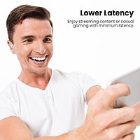 Portronics Twins S3 – TWS Earbuds, 20H Playtime, White. Enjoy seamless connectivity, superior sound quality, and a sleek design. Perfect for music lovers and on-the-go lifestyles.