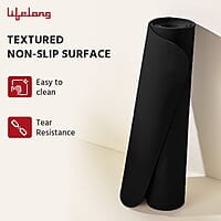 Lifelong Yoga mat for Women & Men EVA Material 6mm Anti Slip for Gym Workout