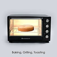 Wonderchef Oven Toaster Grille-40 litres Multi-Stage Heat Selection Bake, Grill, Roast