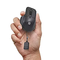 Portronics Toad Mino: A sleek, compact Bluetooth mouse featuring dual mode connectivity for seamless switching between devices. Perfect for on-the-go productivity and effortless navigation.