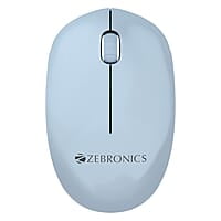 ZEBRONICS Cheetah Wireless Mouse with 1600 DPI, High Accuracy, Precise Usage, 3 Buttons, Ergonomic and Comfortable Design