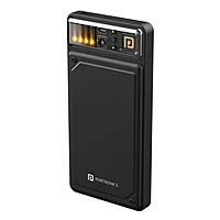 Portronics Luxcell C 10K Power Bank – 22.5W Fast Charging | Mach USB-A & Type-C PD | Black