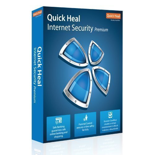 Quick Heal Internet Security 10 PC 1 Year Antivirus DVD