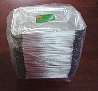 Aluminium Silver Foil Containe