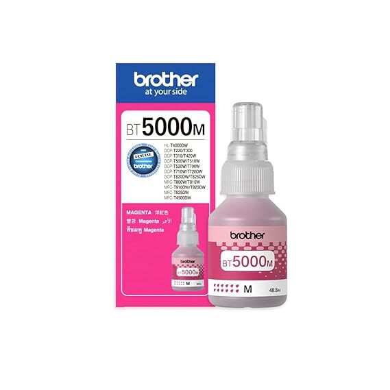 Brother BT-5000 Magenta Ink Bottle Brother BT-5000 Magenta Ink Bottle