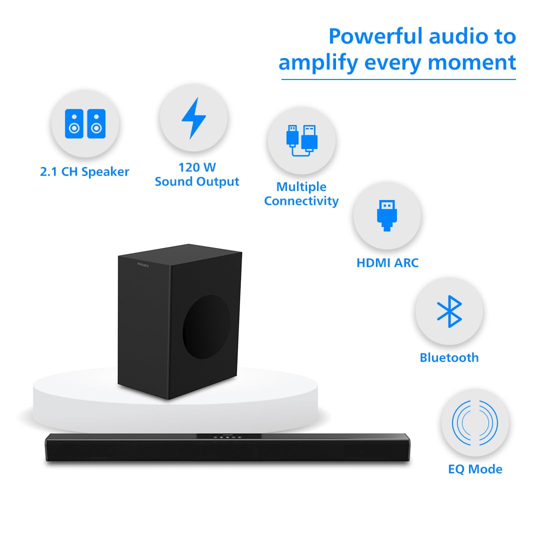 Philips TAB4218 Wireless SoundBar Speaker
